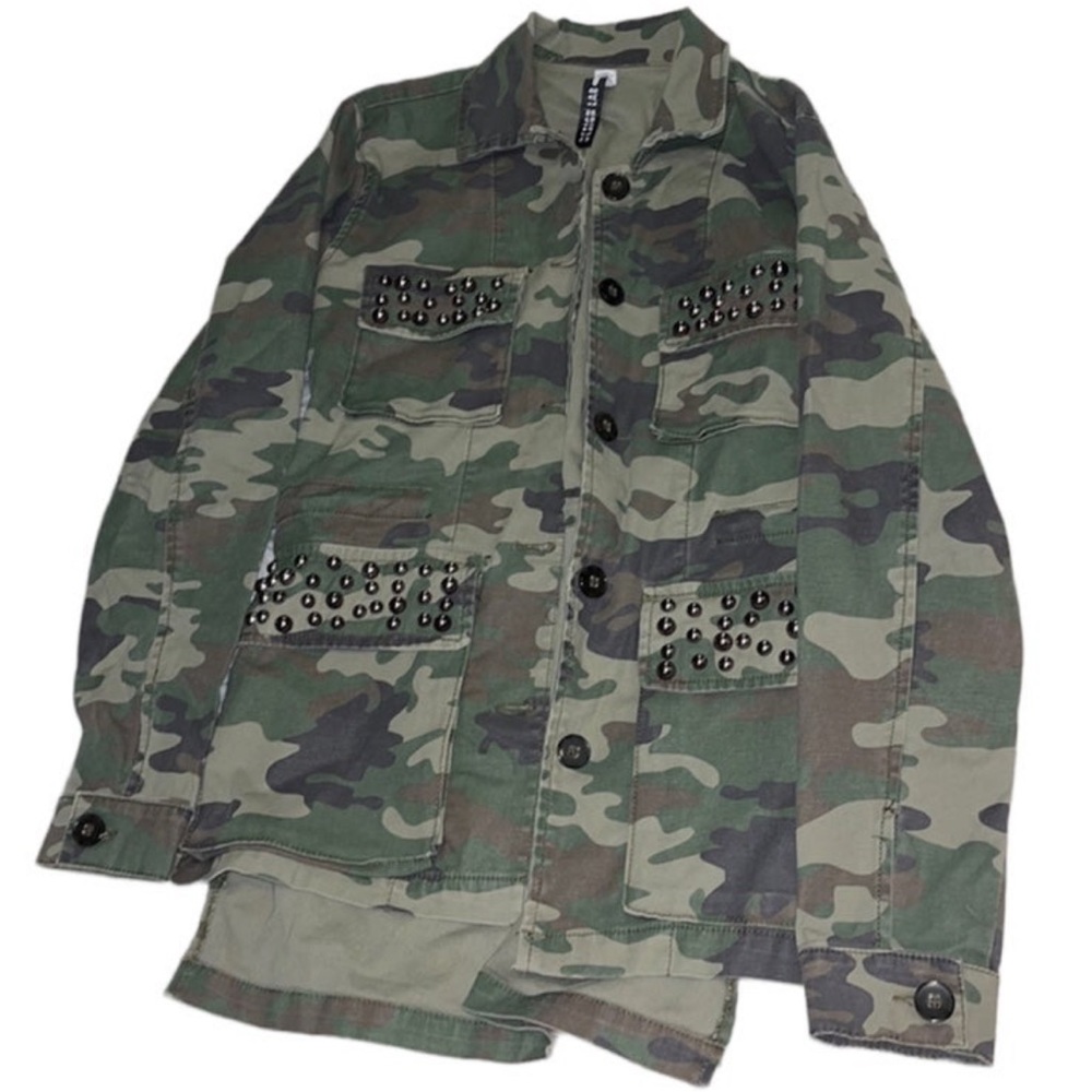 Design lab women’s army jacket